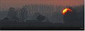 Zonsondergang op de Winter